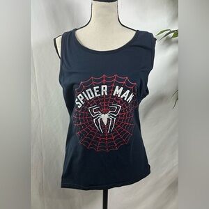 Spider-Man Navy Tank Top